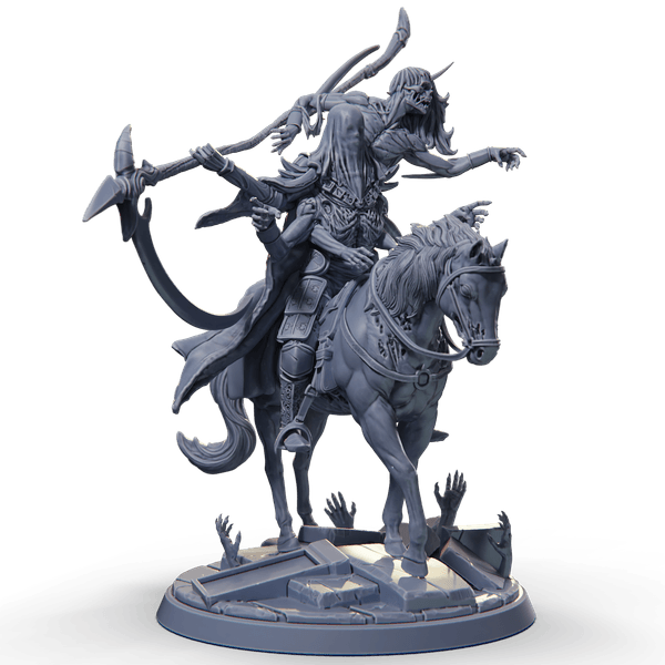 Pale Horseman - Mounted