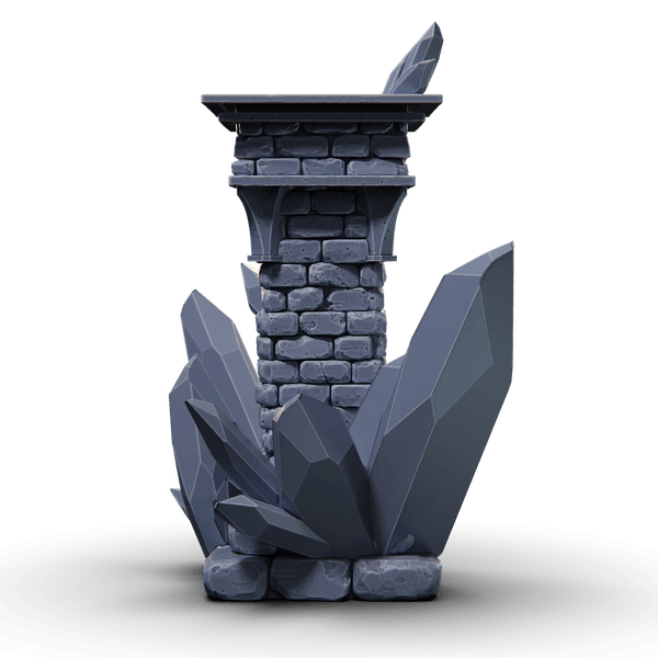 Crystallized Pillar