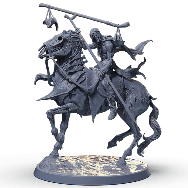 Black Horseman - Mounted