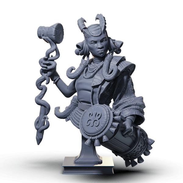 Zahra, the Drumkeeper - Bust