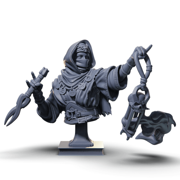 Elara, the Scholar - Bust