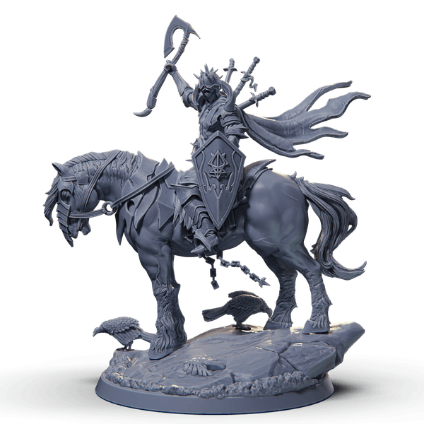 Red Horseman - Mounted